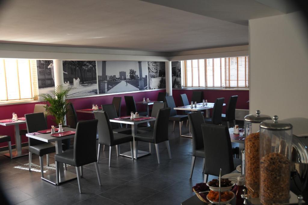 Privilege Hotel & Apparts Eurociel Centre Comedie Montpellier Restaurant foto